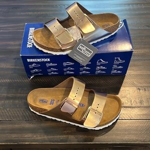 Birkenstock Arizona Metallic Copper Asst CS
